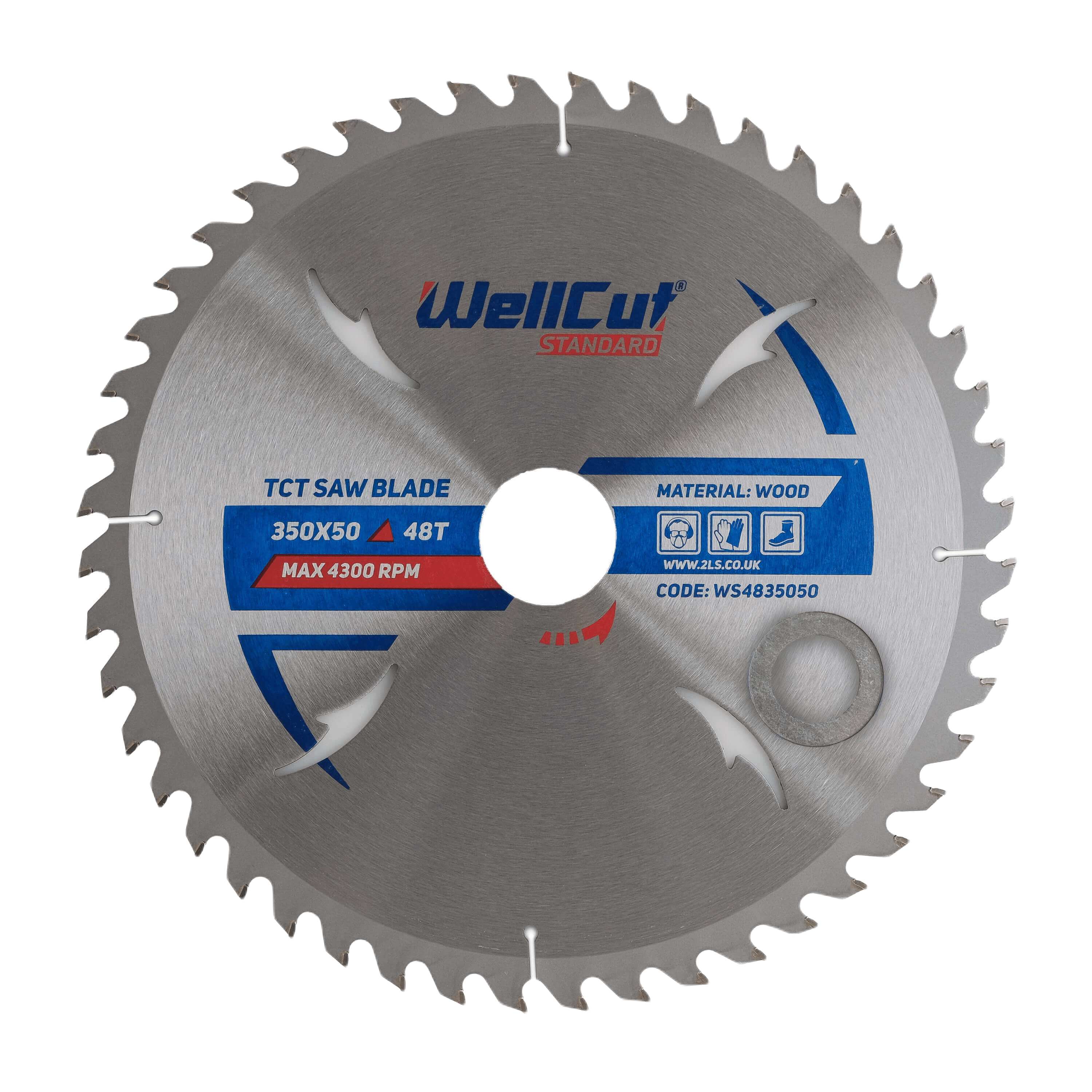 Пиляльний диск WellCut 350x50 мм, 48Т